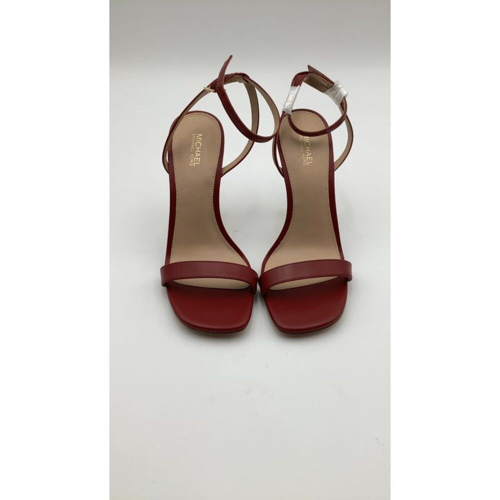Michael Kors Red Strappy High Heel Sandals